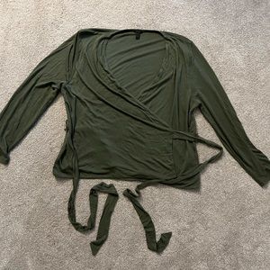 J.Crew Wrap Top